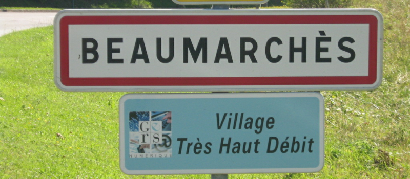 Beaumarchès village "Très Haut Débit" 