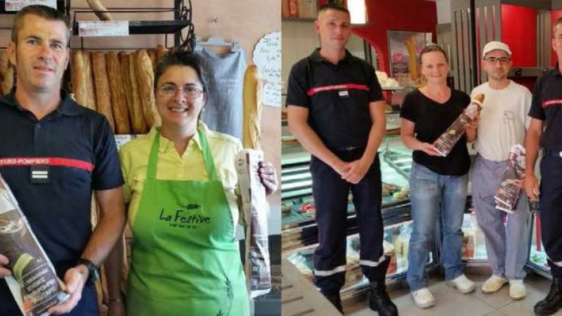 Un nouveau mode de communication pour les pompiers : Le sac à pain