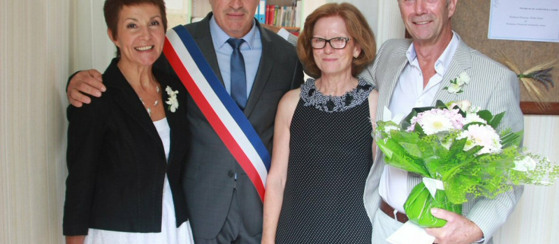 Mariage à l'anglaise à Pouyloubrin