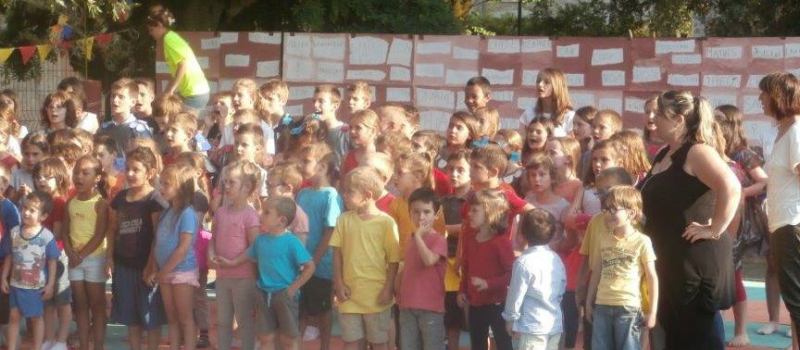 Un final éblouissant donné par les élèves du primaire