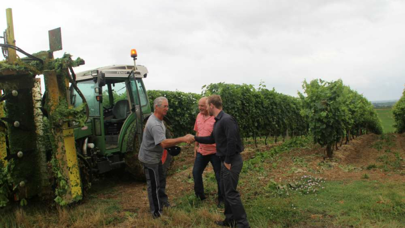Lias d'Armagnac : Jean-Charles Jobart était en visite