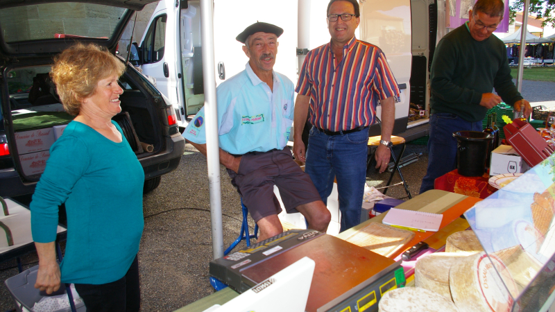 Fidèles du "Festival des Sens"