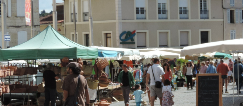 Marché du mercredi sécurisé