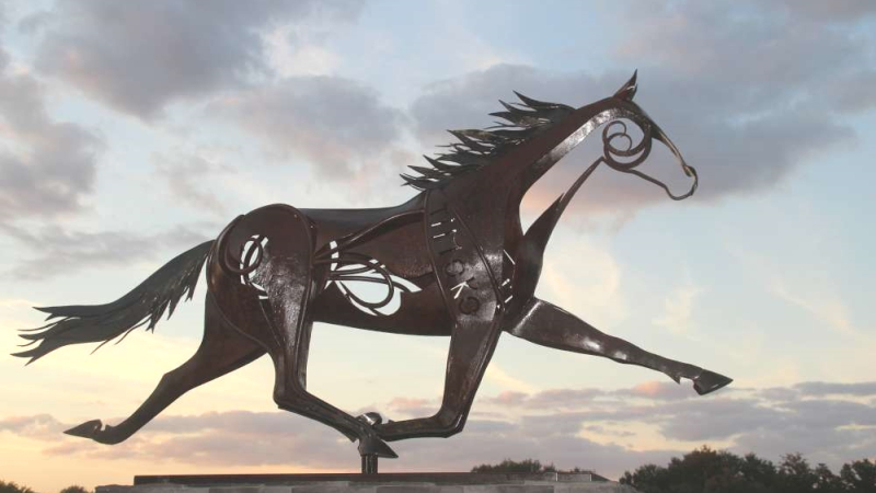 Escalans : Timoko a sa statue