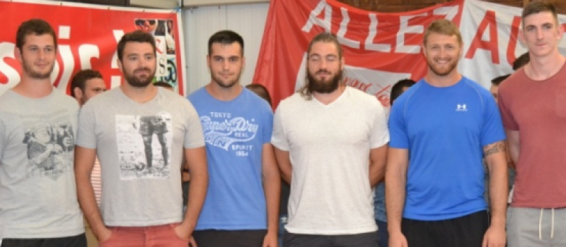 Présentation des joueurs aux supporters du FCAG