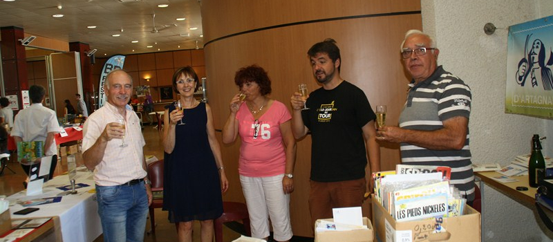 Philajeune a participé au salon de la BD d’Eauze.