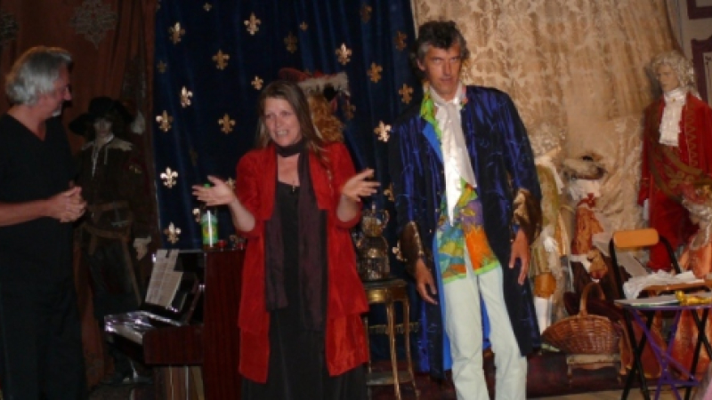Fernand Bernadi (chant-basse) et Jean-Christophe Rigaud (piano) ont enflammé le musée de l'histoire du costume