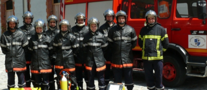 Ils apprennent le métier de sapeur-pompier