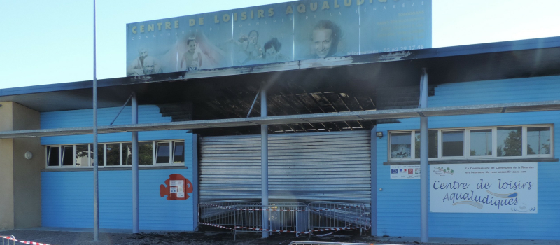 Le centre aqualudique de Condom fermé suite à un incendie