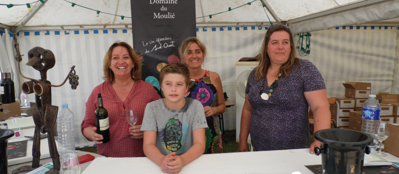 La foire aux vins du 15 Août a Madiran