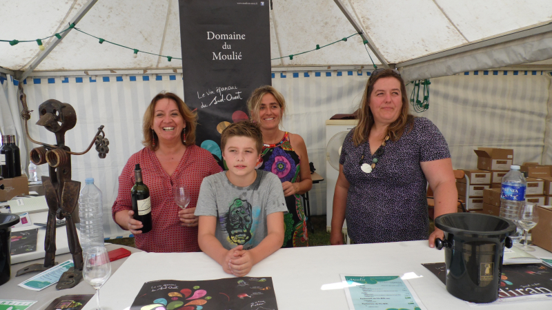 La foire aux vins du 15 Août a Madiran