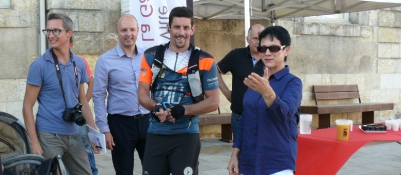Une trottinette contre la leucémie 