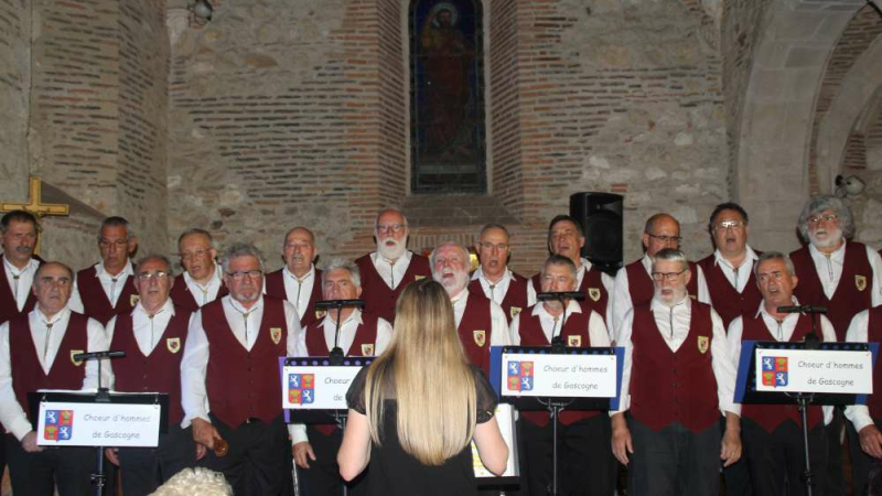Barbotan : Le Chœur d’hommes de Gascogne est de retour