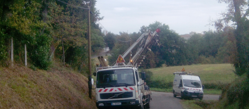 Perturbation sur le réseau téléphonique