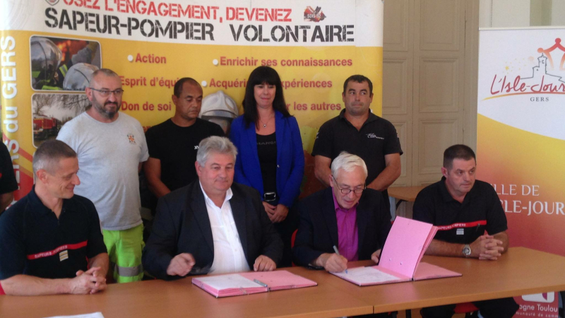 Coup double pour les pompiers