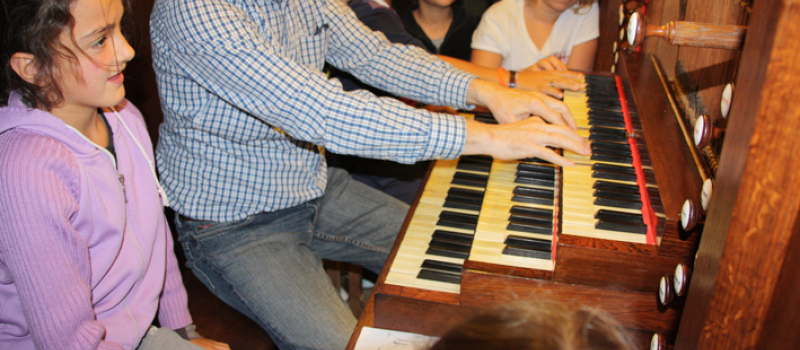 A la découverte du grand orgue de Mirande