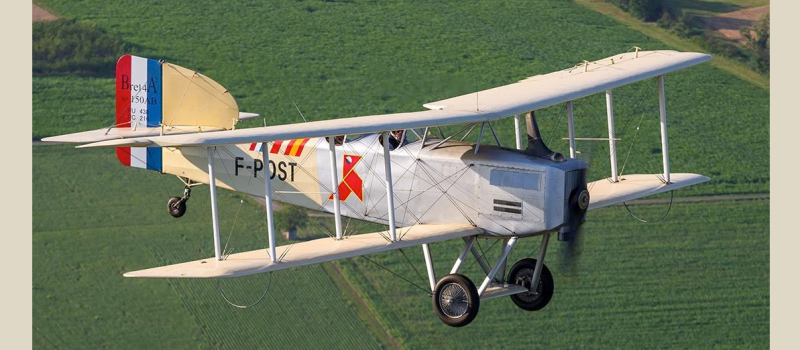 Nogaro – Le Bréguet XIV, l’avion de l’épopée de l’Aéropostale