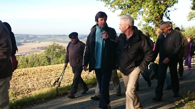 Les randonneurs d'Antras se délocalisent à Gondrin