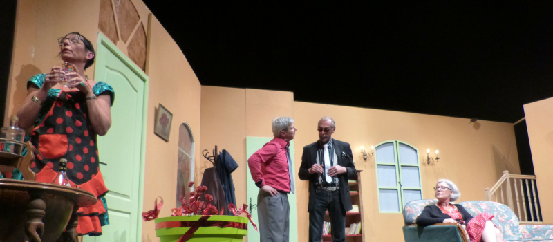 La troupe d'Eustache à l"Astrada