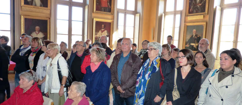 AUCH :  Hôtel de ville, accueil des nouveaux auscitains