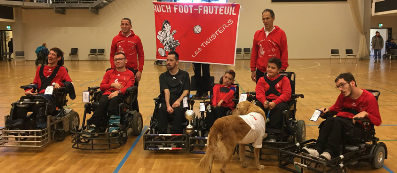 Handisport Foot : Les Twisters d'Auch champions d'Europe.