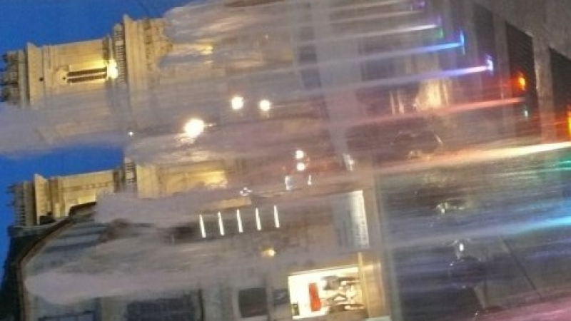 Le jet d’eau prend des couleurs