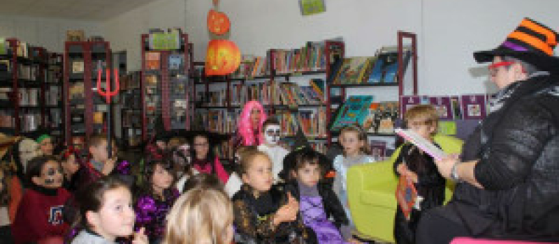 Cazaubon : Halloween était à la médiathèque