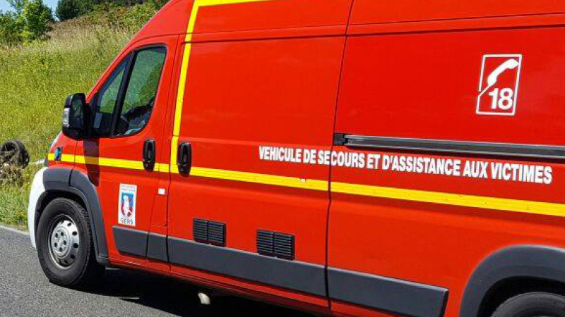 un pompier volontaire grièvement blessé dans une opération de secours routier