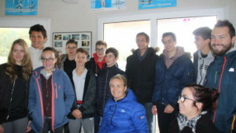 Cazaubon : Trois champions d'aviron avec les jeunes