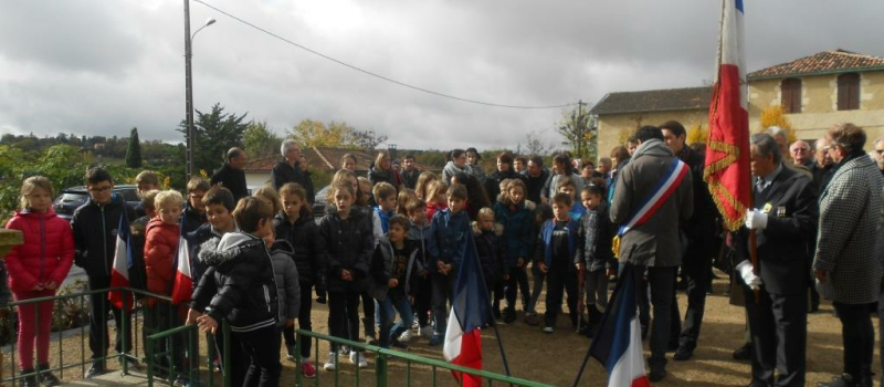 Commémoration de l'Armistice du 11 novembre 
