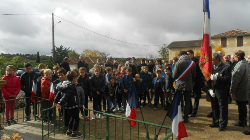 Commémoration de l'Armistice du 11 novembre 