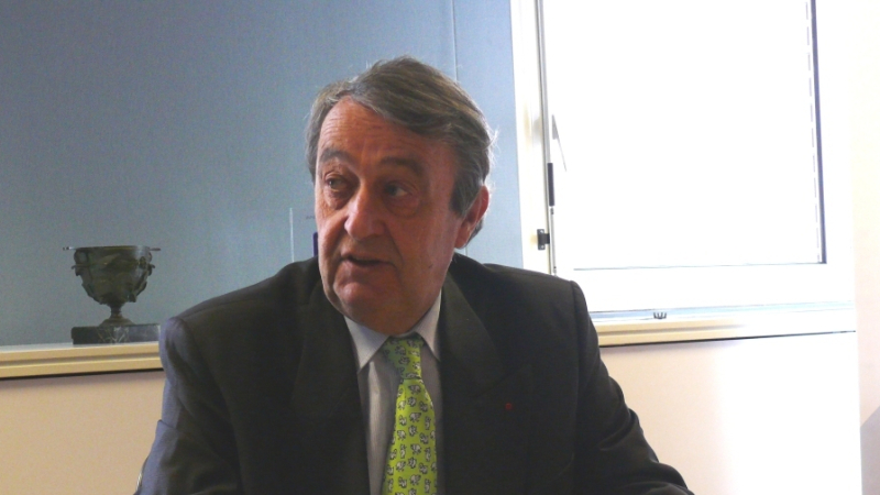 Le président de la CCI, Michel Doligé, tire sa révérence