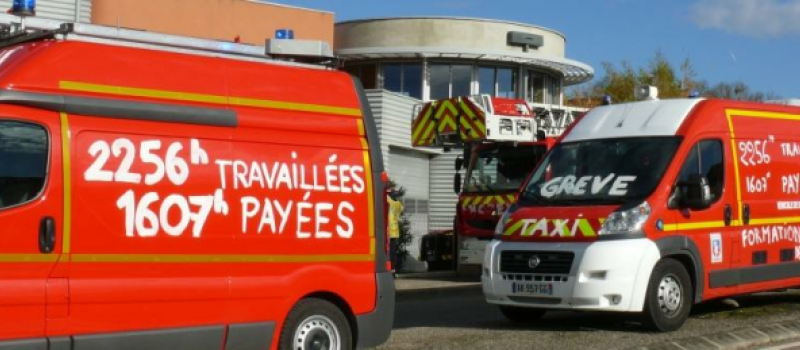 Les sapeurs pompiers d'Auch suspendent leur grève