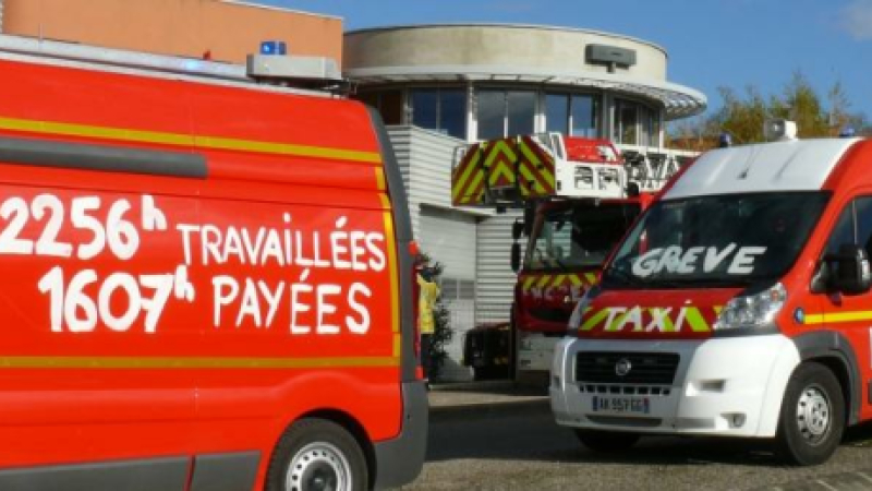 Les sapeurs pompiers d'Auch suspendent leur grève