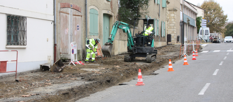 Travaux de voirie