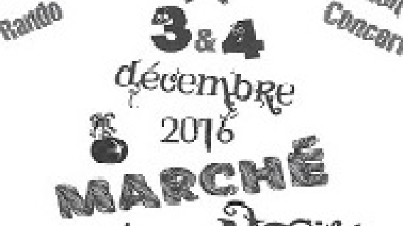 SARRANT - Marché de Noël les 3 et 4 Décembre