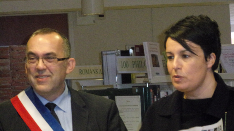 Samatan / Visite de Mme la Secrétaire d'Etat aux collectivités territoriales