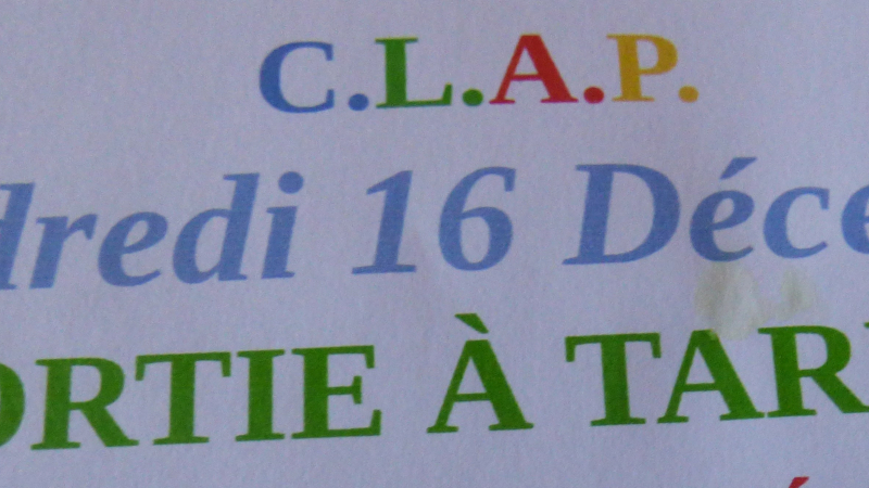 CLAP sortie à Tarbes