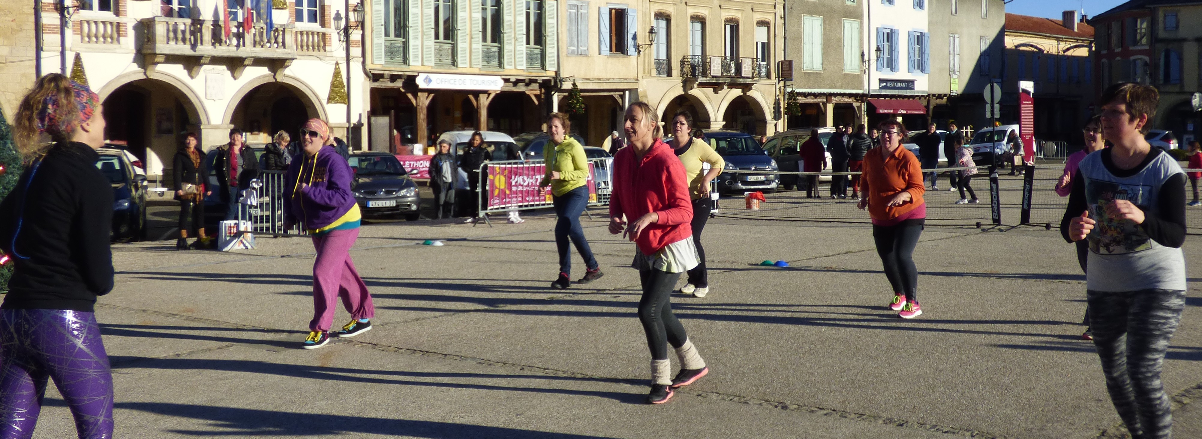 Les danseuses de Zumba
