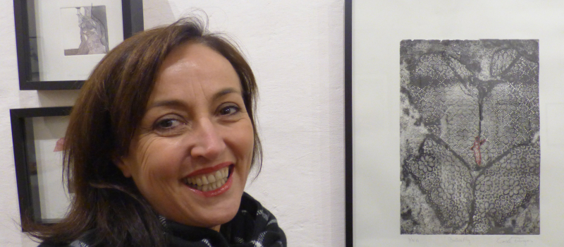 Carole  Forges et François Laude à l'Ane bleu
