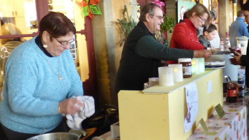 Gros succès du marché de Noël