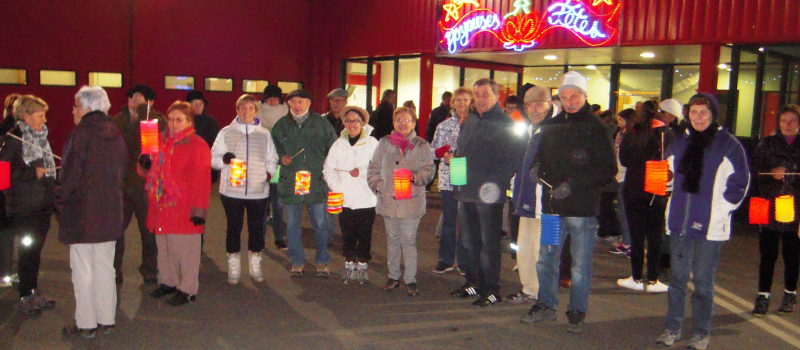 On a marché pour le Téléthon à Valence-sur-Baïse