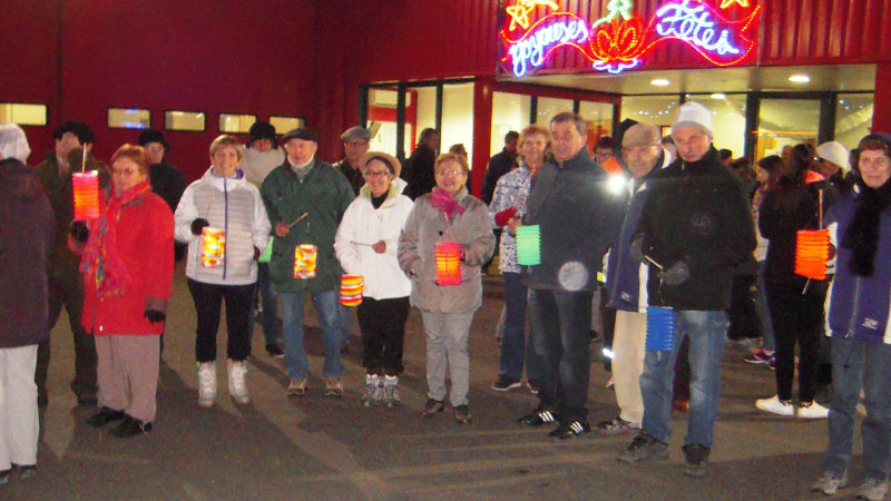 On a marché pour le Téléthon à Valence-sur-Baïse