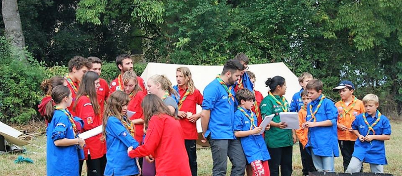 Les scouts à la radio !