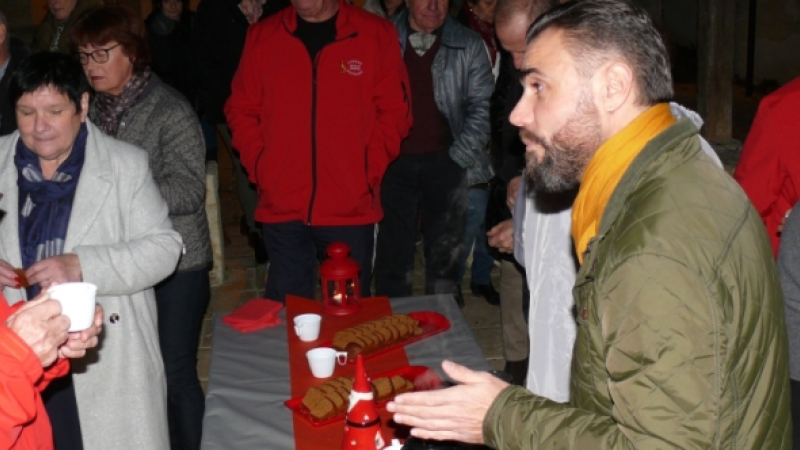 Les remerciements d'Alexandre Vélasco à la municipalité de Duran