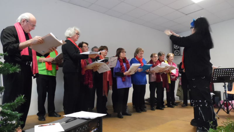 Le goûter annuel de Adom Trait-d'Union à Jû-Belloc 