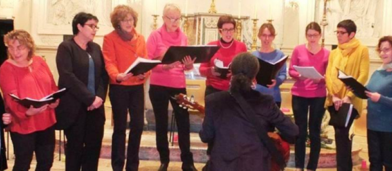 Superbe concert de la chorale Entr’Elles en l'église de Valence sur Baïse