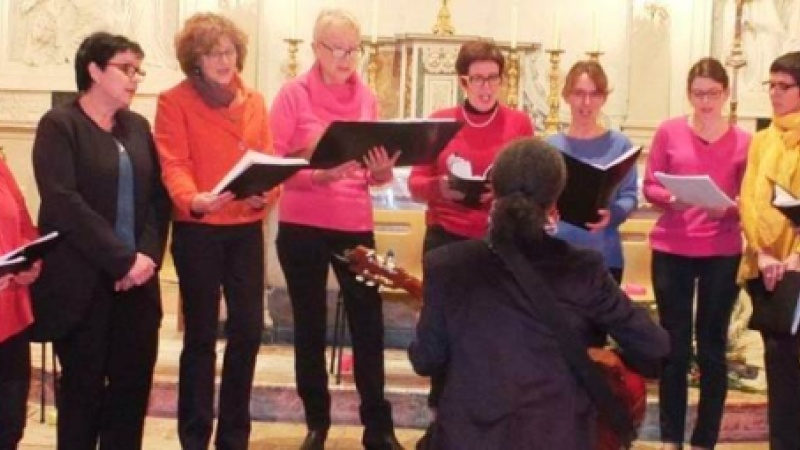 Superbe concert de la chorale Entr’Elles en l'église de Valence sur Baïse