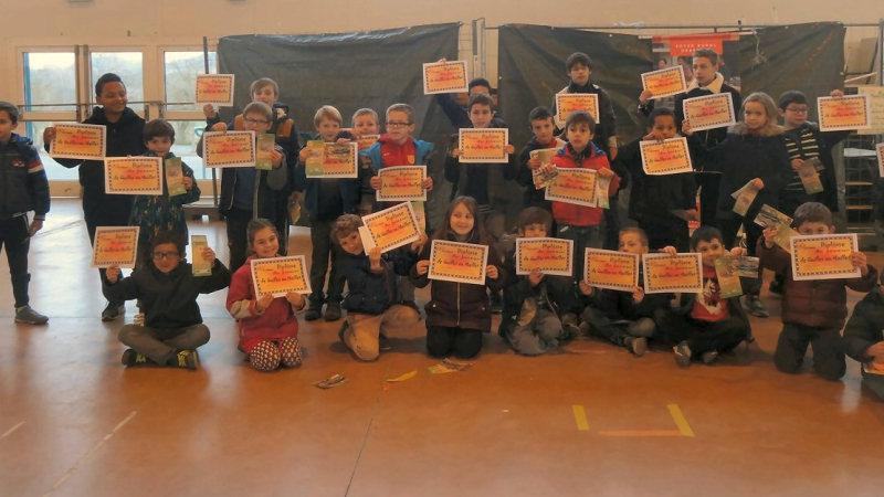 Stage d'initiation aux quilles pour les enfants des CLAE  de Val de Gers 
