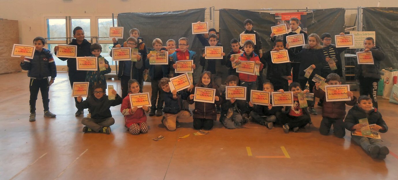 Fiers de leur diplôme 